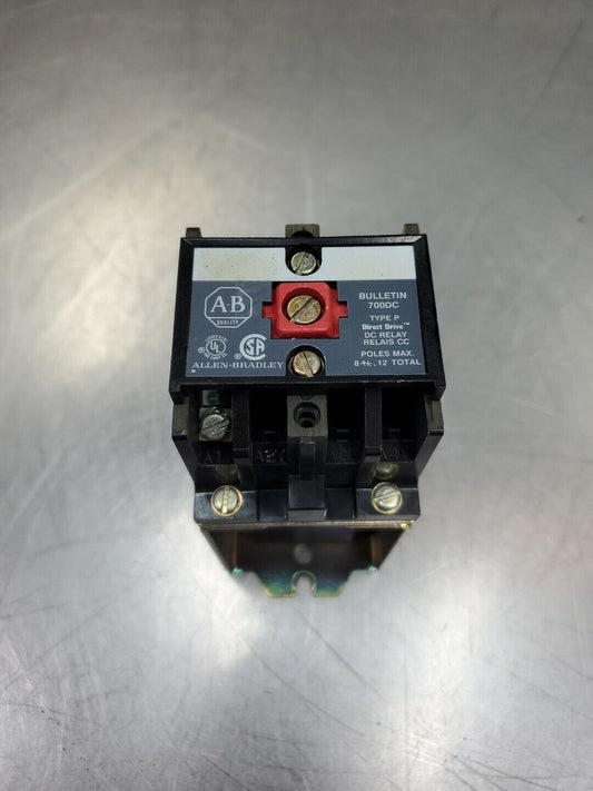 Allen Bradley 700DC-P000Z24 Ser. A DC Industrial Relay.                    4D-31
