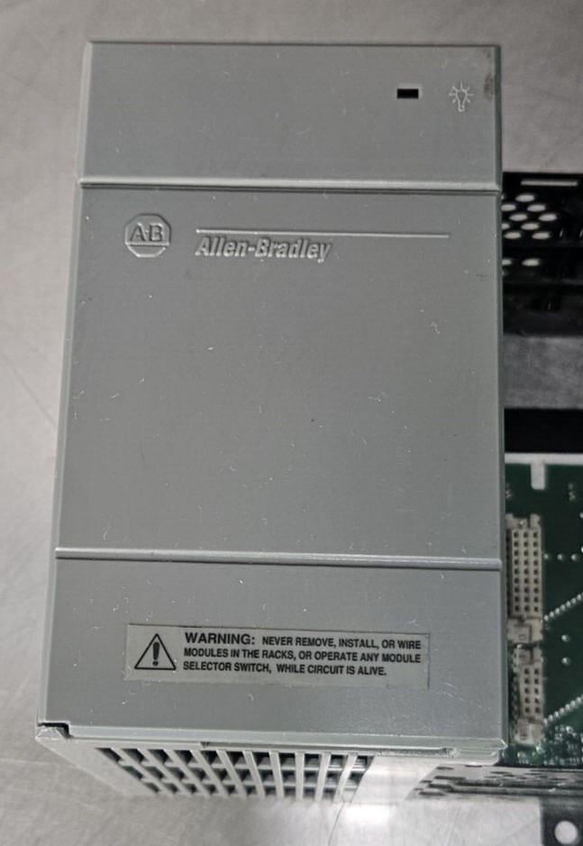 Allen Bradley 1746-P2/C  &  1746-A10/B SLC500 Power Supply / Chassis    (BIN752)