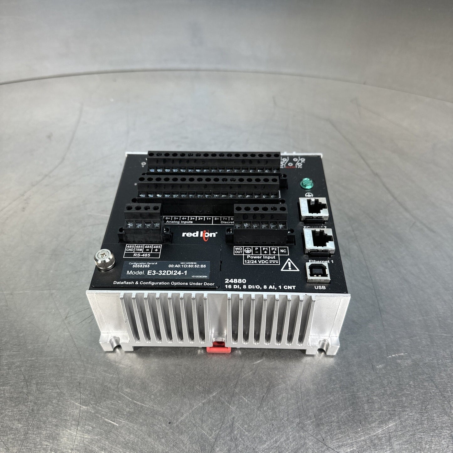 Red Lion E3-32DI24-1 I/O Module (BIN-1.3.4)