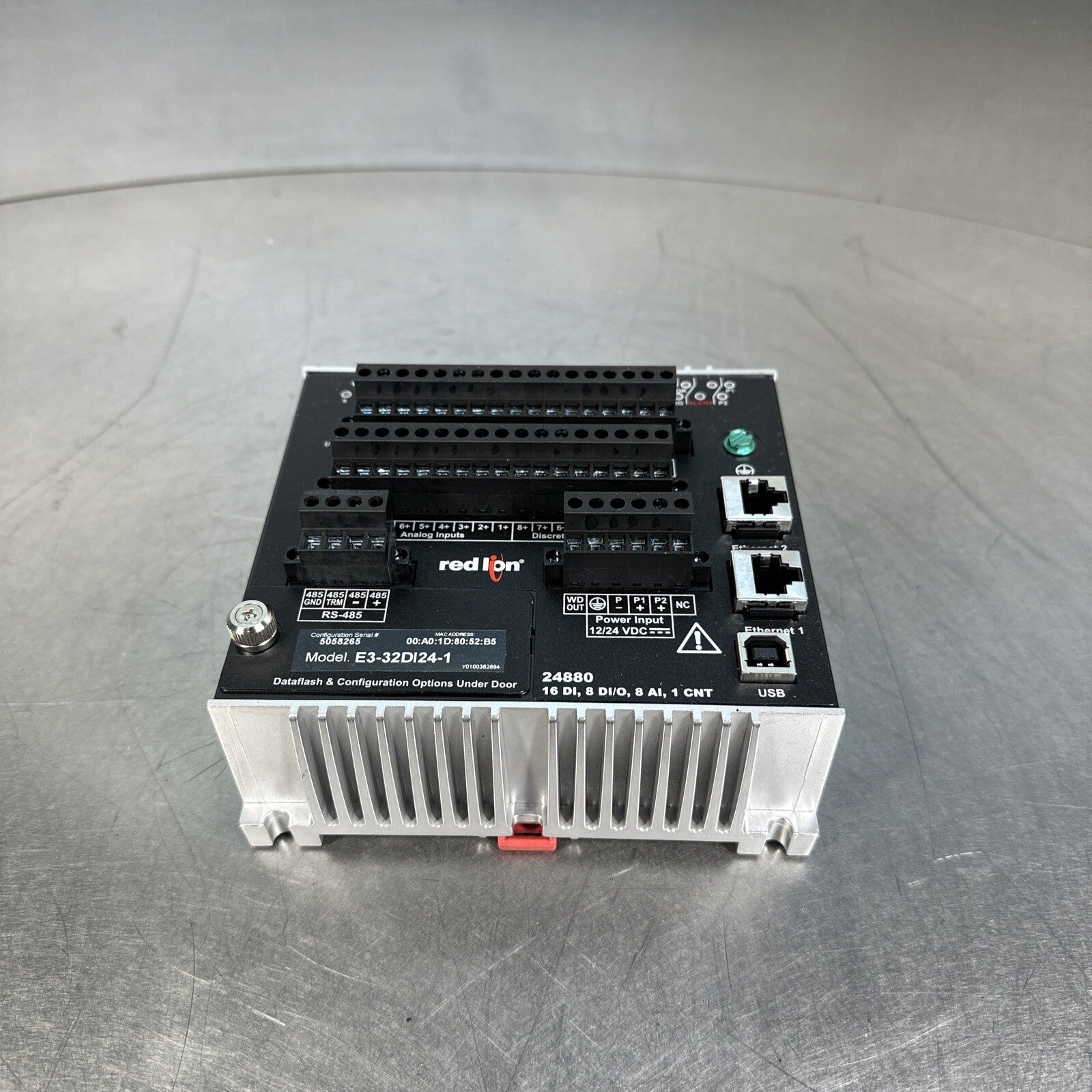 Red Lion E3-32DI24-1 I/O Module (BIN-1.3.4)