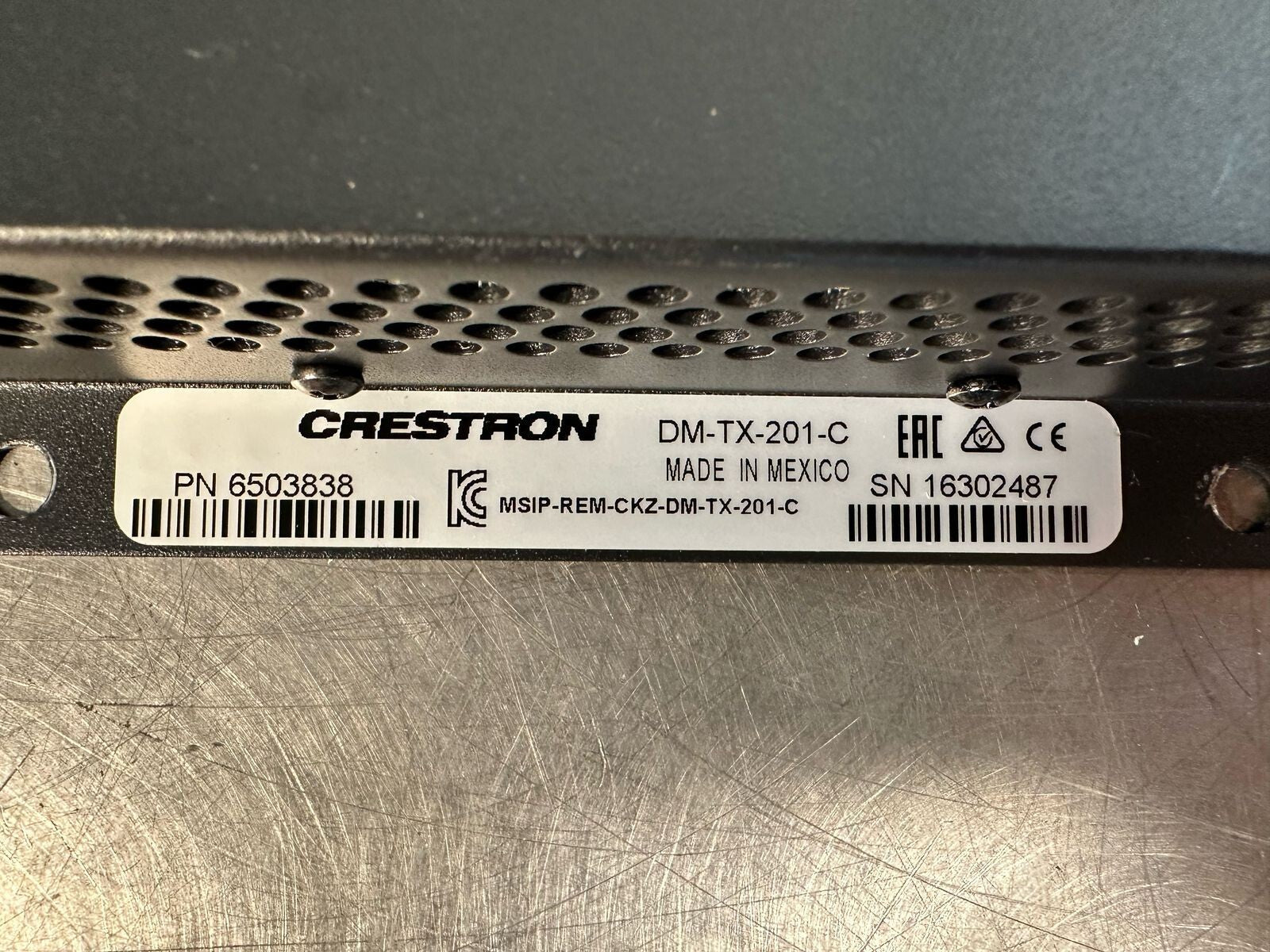 Crestron DM-TX-201-C HDMI Digital Media                             (6.4.3)
