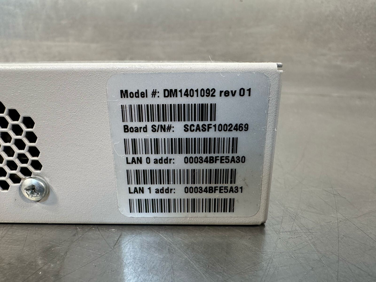 Nortel Networks Contivity 1010 FIREWALL DM1401092                   (4.4.5)