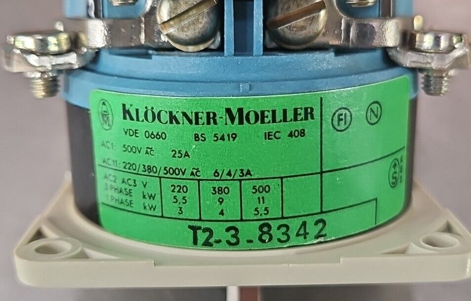 Klockner Moeller T238342/ea/Svb Main switch Loc4C29 Palmetto