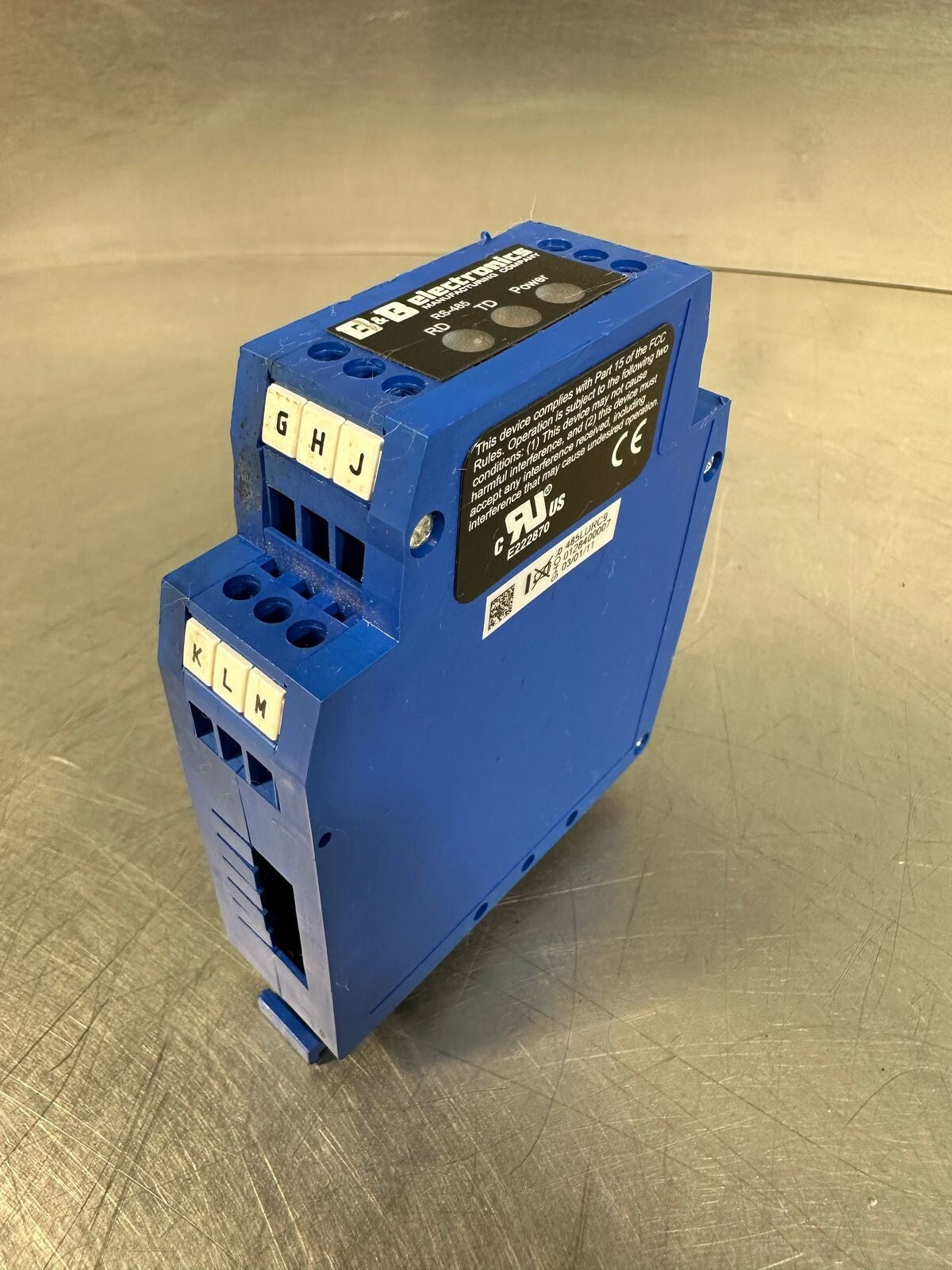 B&b 485LDRC9 Optically Isolated RS-232 to RS-422/485 Conver        (7.3.4)