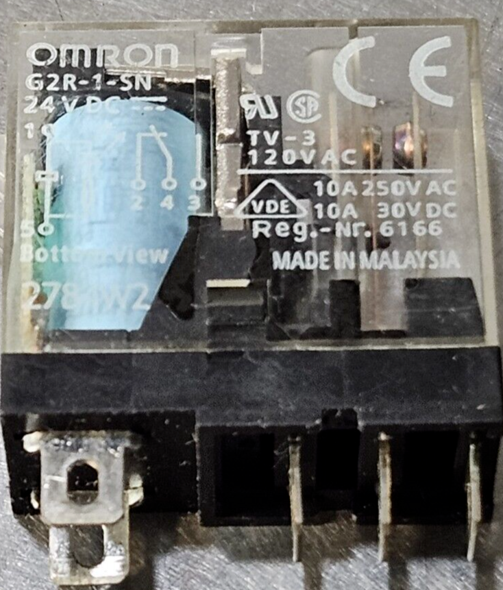 Omron - G2R-1-SN - 24VDC Relay   LOT OF 6                                loc4A11