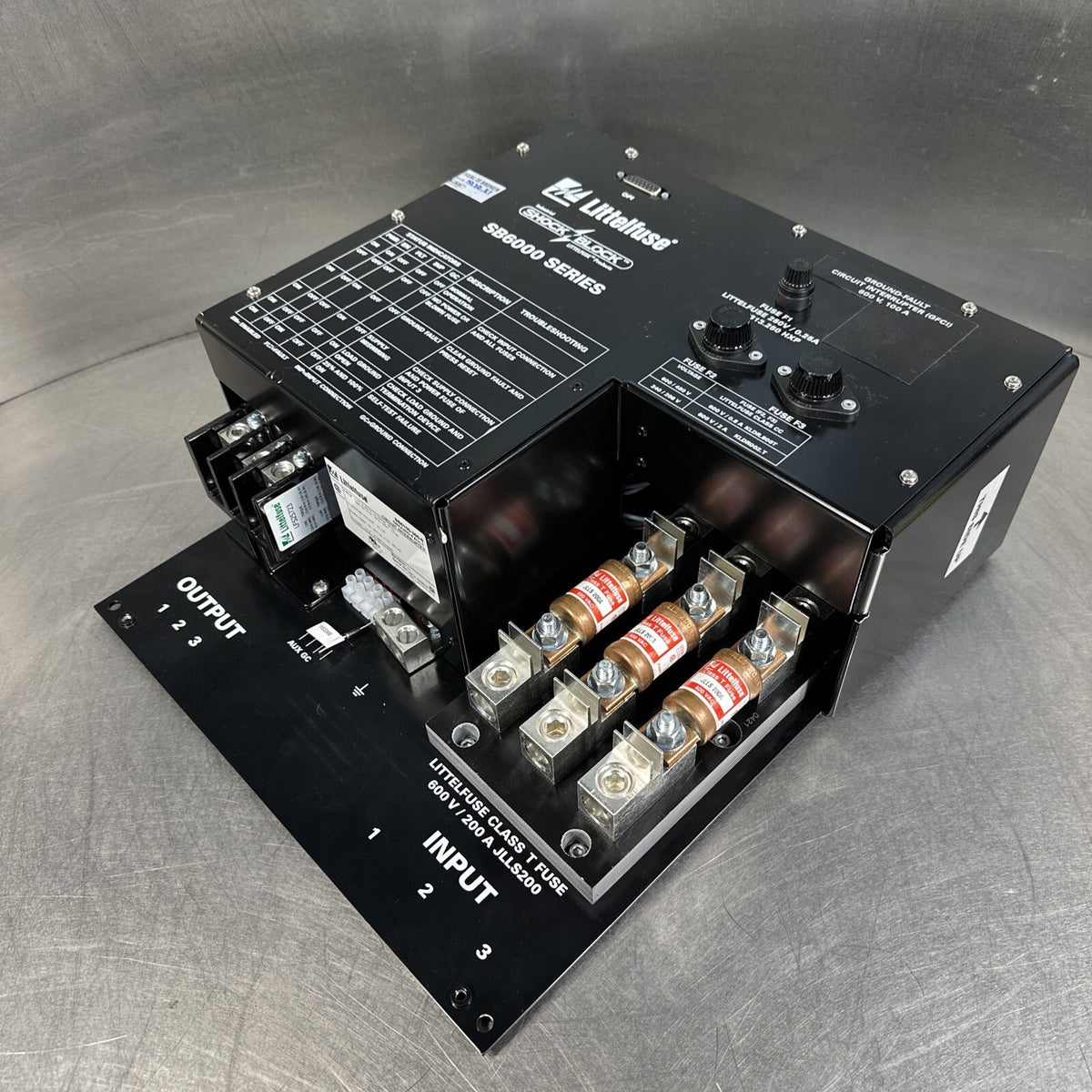 Littelfuse Industrial Shock Block SB6100-300-0                       (BIN-2.5.1)