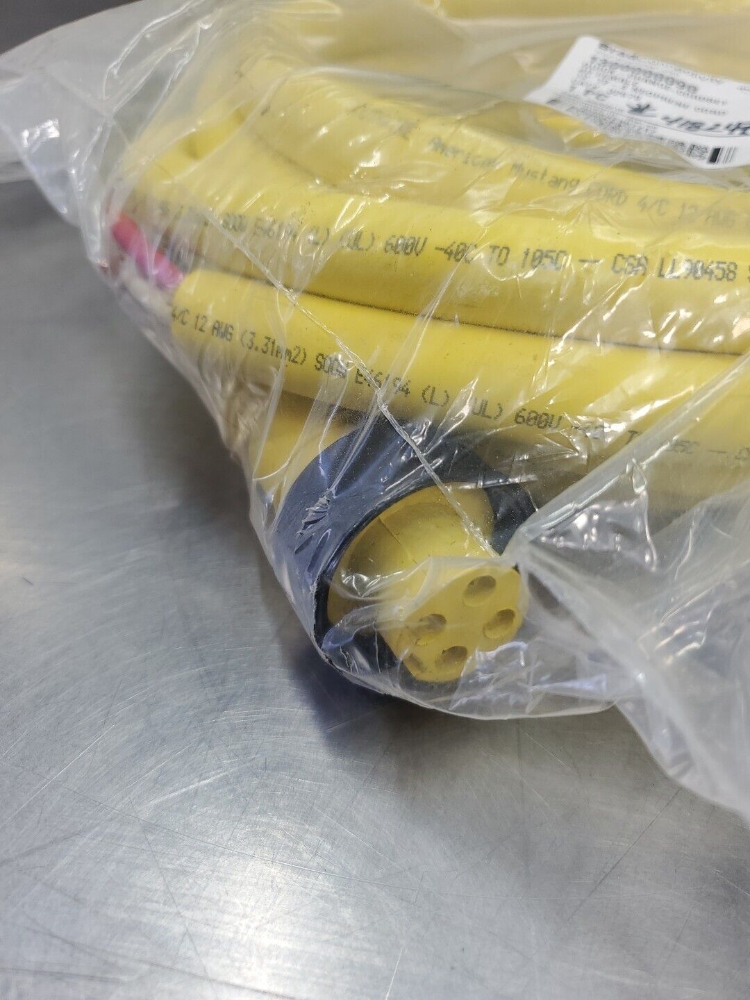 BradConnectivity 1300000090 Quick-Change Cordset, 4P Female, 12'           5C-19