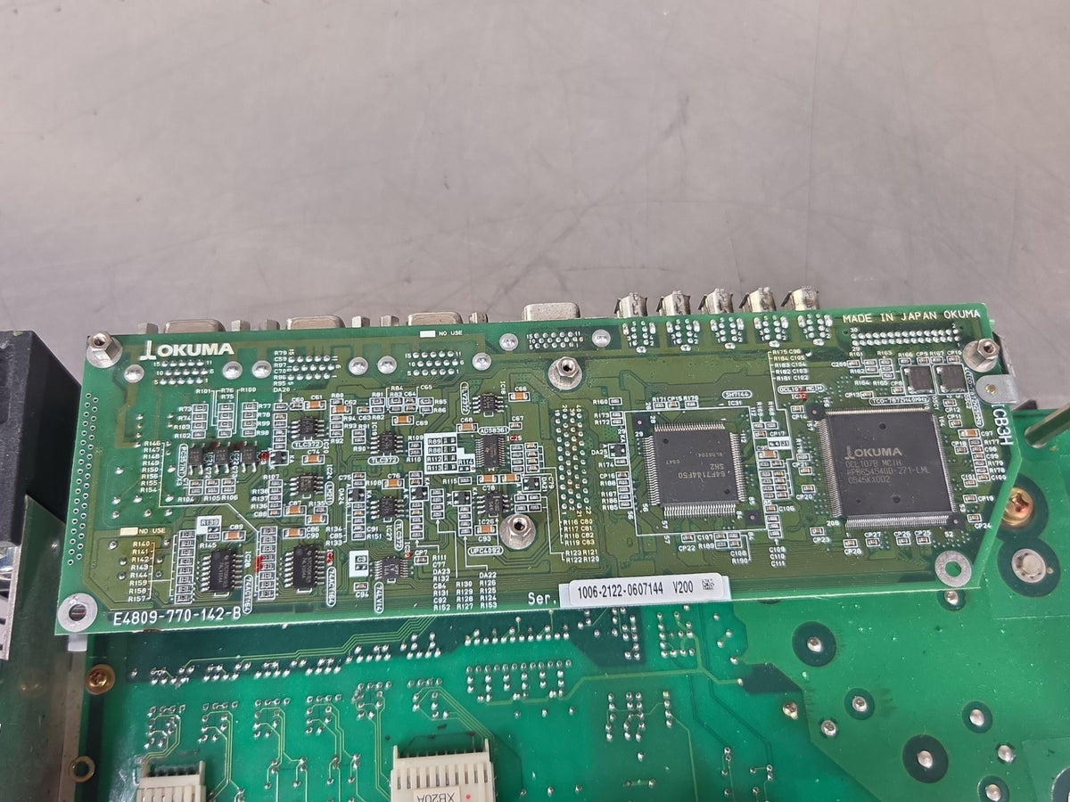 OKUMA E4809-770-142-B Servo Amplify Control                              (8.4.1)