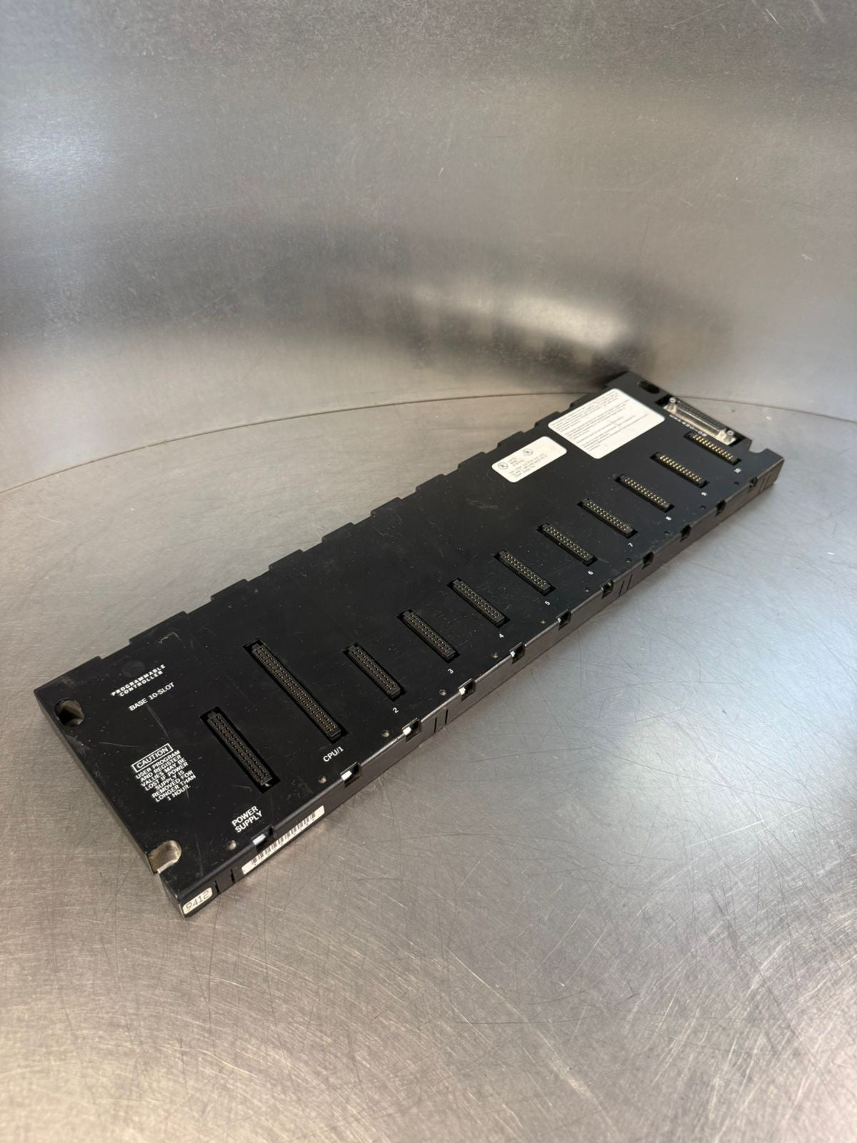 Ge Fanuc IC693CHS391E   10-Slot Base PLC Expansion Rack            (6.2.2)