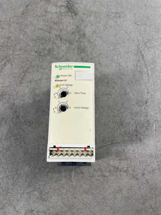 Schneider Electric ATS01N112FT Altistart White 9A 110/480V Soft Starter   @1.5.3