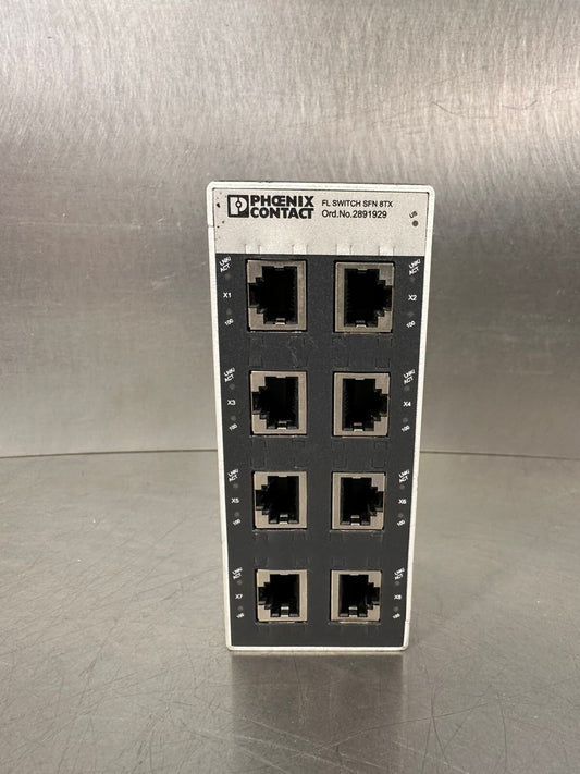 Phoenix Contact 2891929 FL Switch Sfn 8TX Ethernet Switch HW12 (5.3.3)