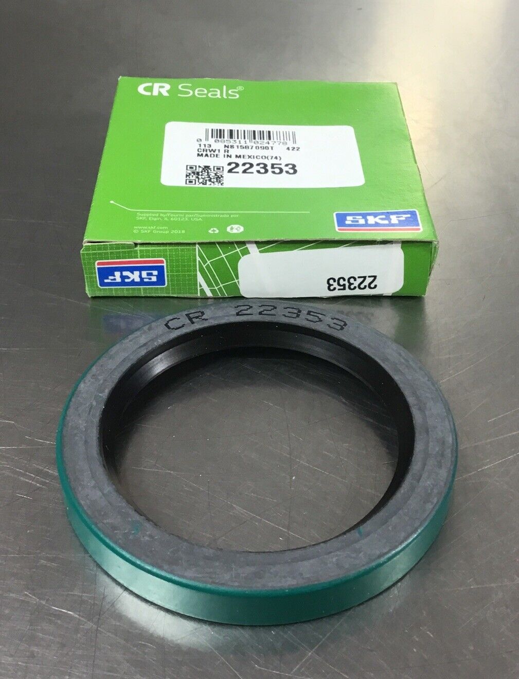 Engine Crankshaft Seal Rear SKF CR  22353  OIL SEAL       6C-12