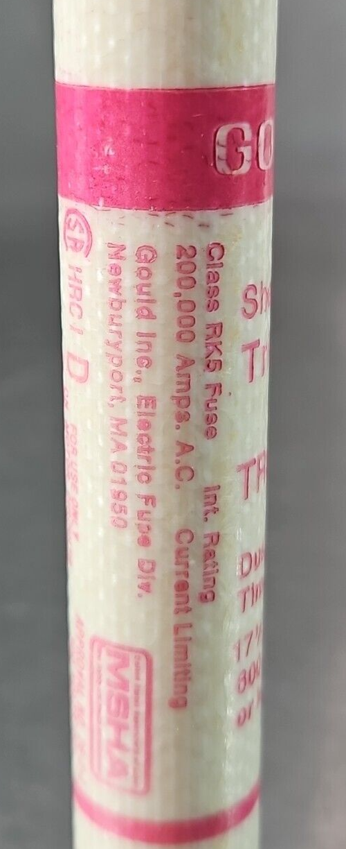 Gould Shawmut  TRS17-1/2R Tri-onic 600VAC Time Delay                     loc4E21