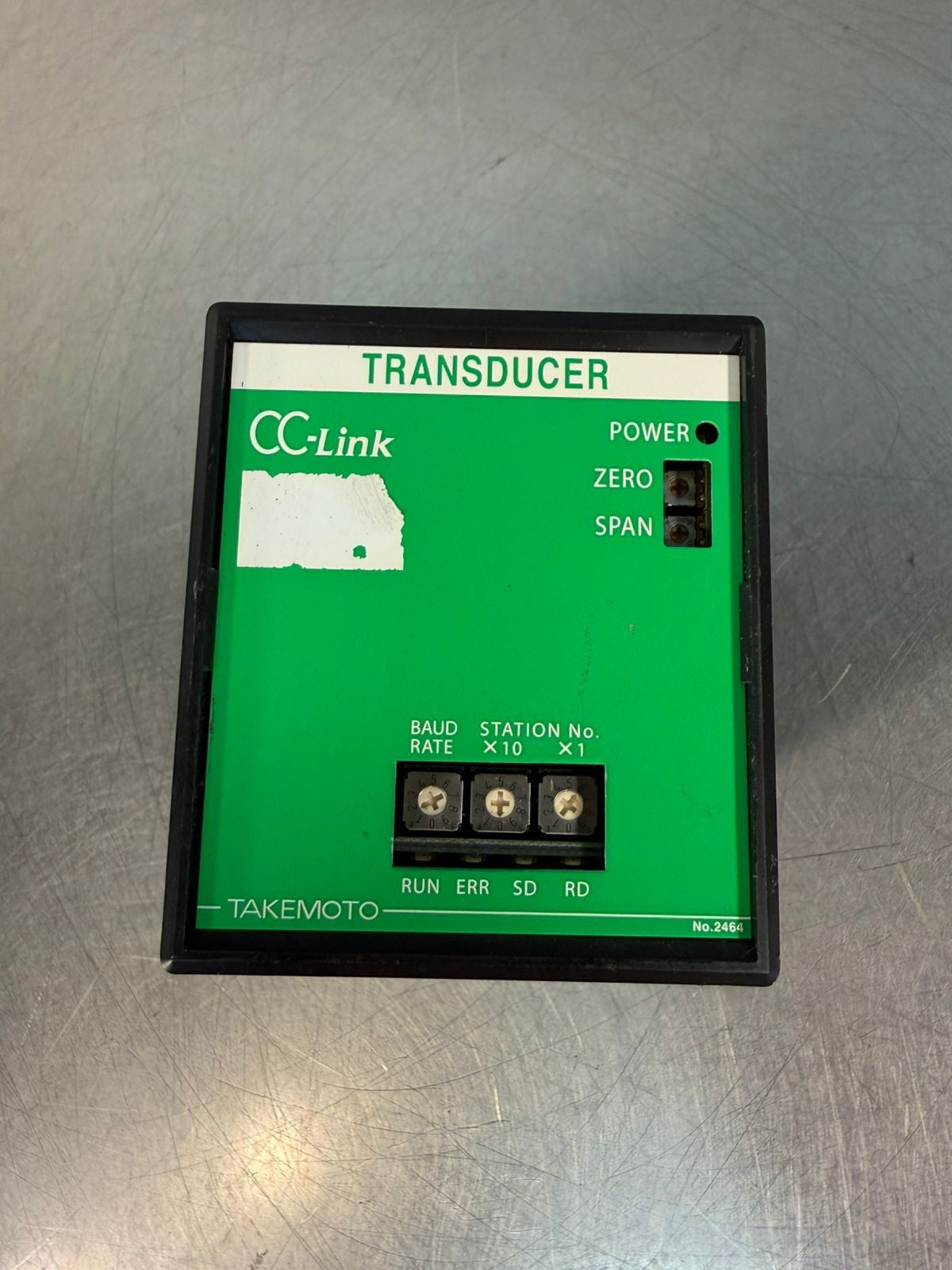 Takemoto C2A-00-D Dc Inpt Transducer CC-Link Input DC -5+5V (4.1.4)
