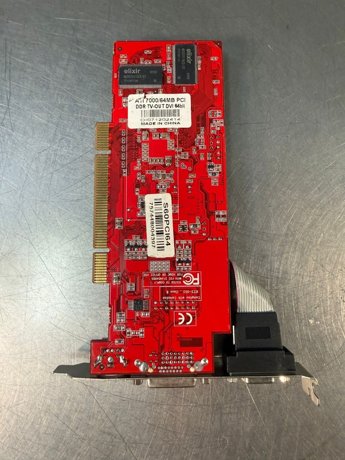 Diamond Electronics S60PCI64 ATI-7000/64MB PCI                    (6.4.2)