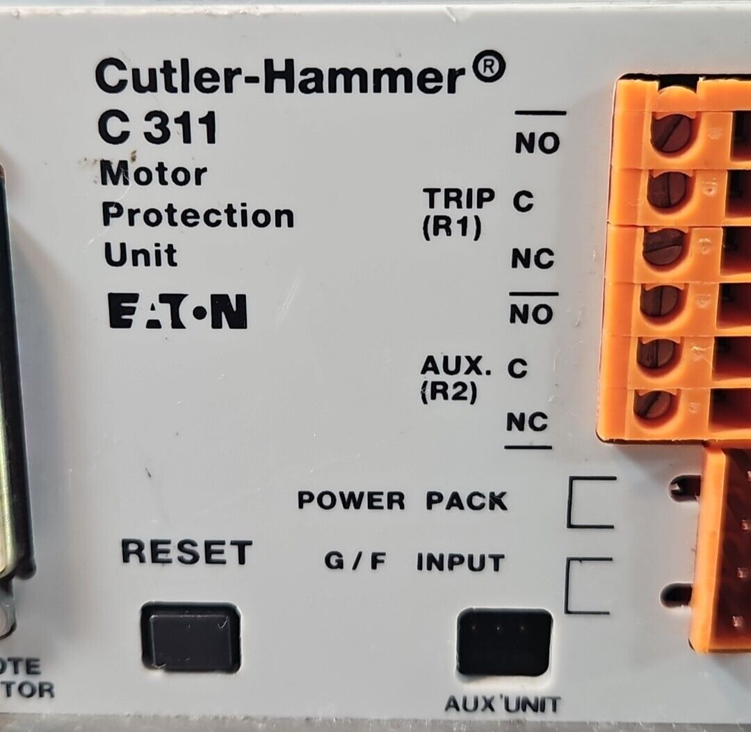 Eaton Cutler Hammer C311-N3 Motor Protection Unit                         loc4D6
