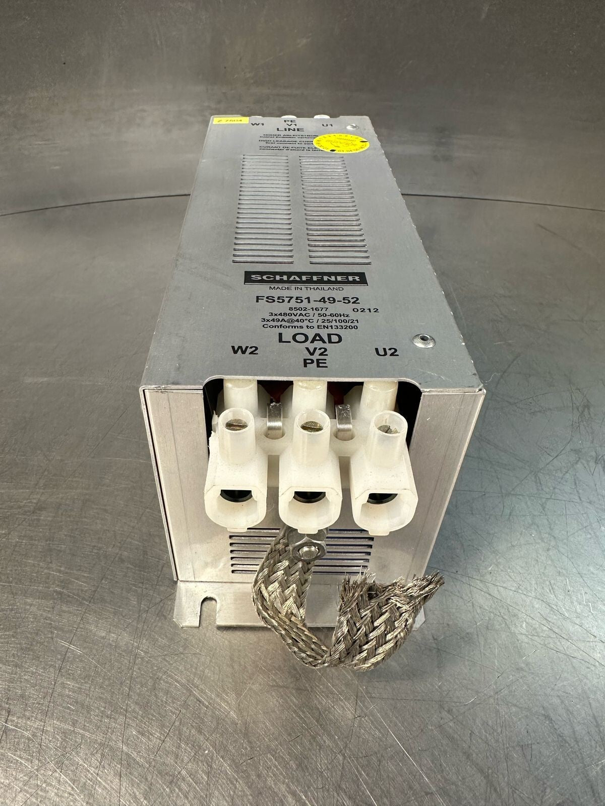 Schaffner Power Filter FS5751-49-52 3x480VAC / 50-60Hz