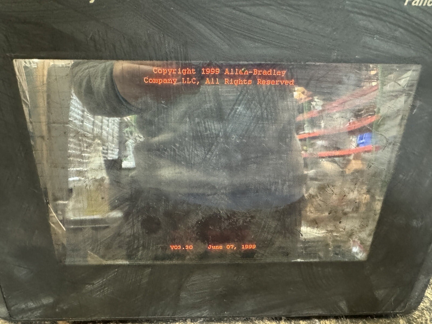 Allen-Bradley Panelview 900 MISSING BACK (bin2.4.1)