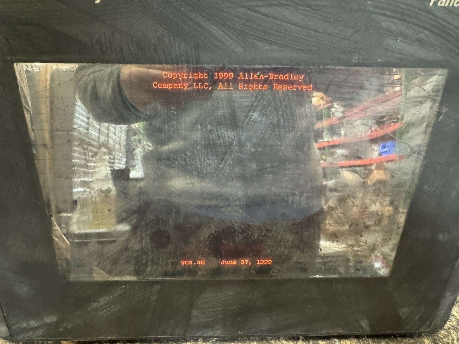 Allen-Bradley Panelview 900 MISSING BACK (bin2.4.1)