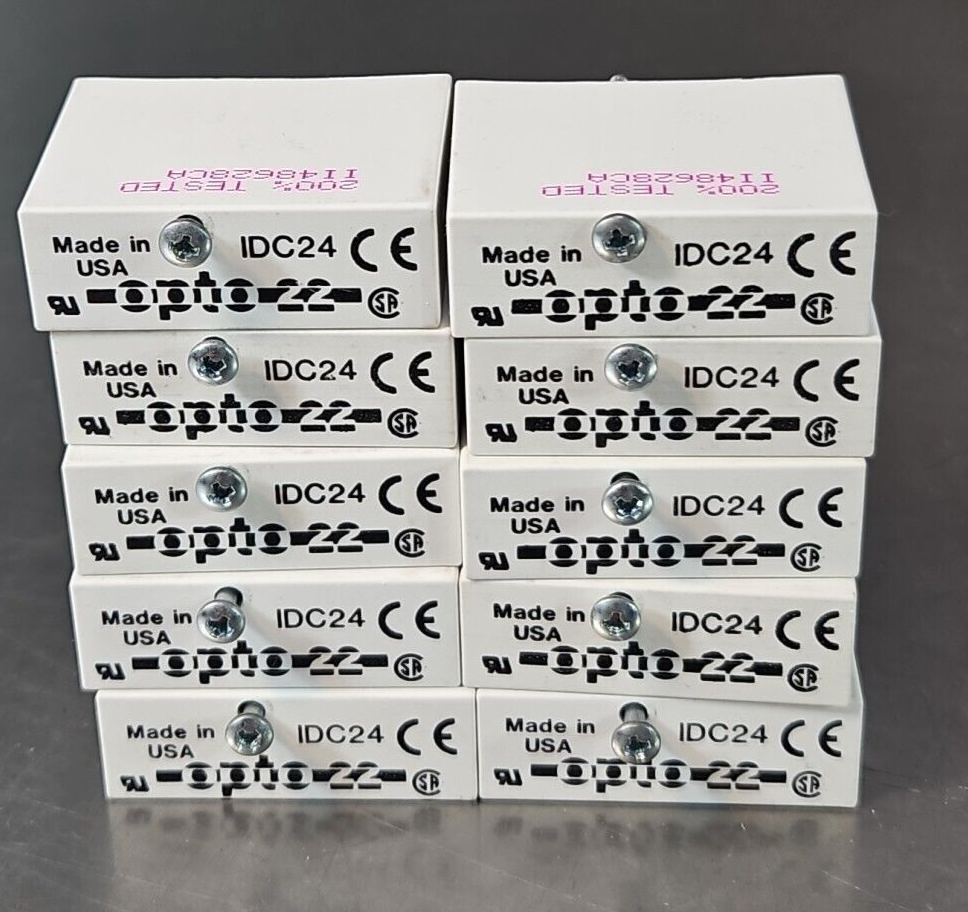 Opto 22 IDC24 I/O Module Relay  (LOT WITH 10)                             loc4D6