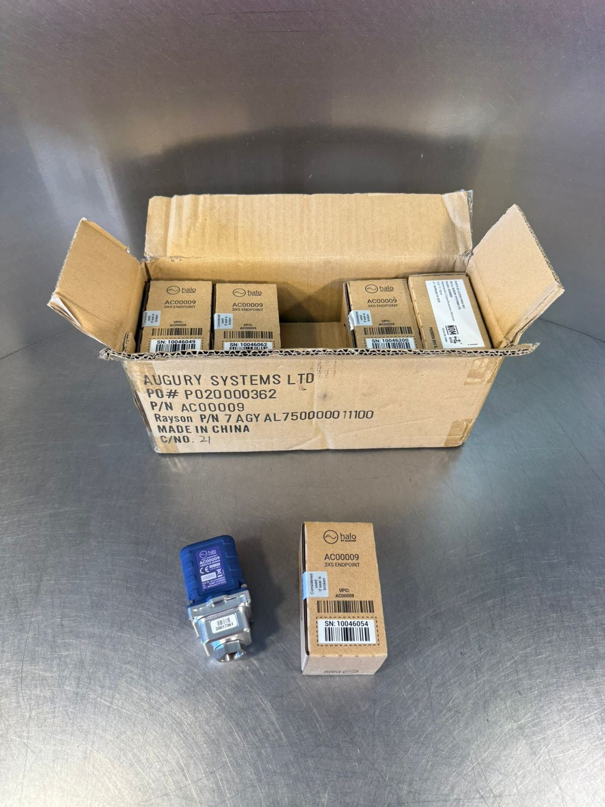 Halo AC00009 VIBRATION SENSOR *NEW*  Endpoint                  (3.2.2)