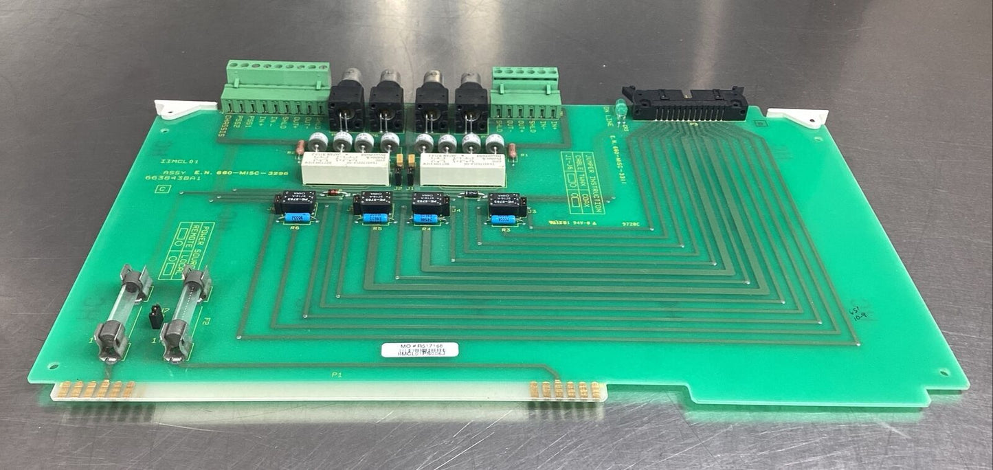 BAILEY  6638438A1  660-MISC-3296  PC CIRCUIT BOARD MODULE      3E-2