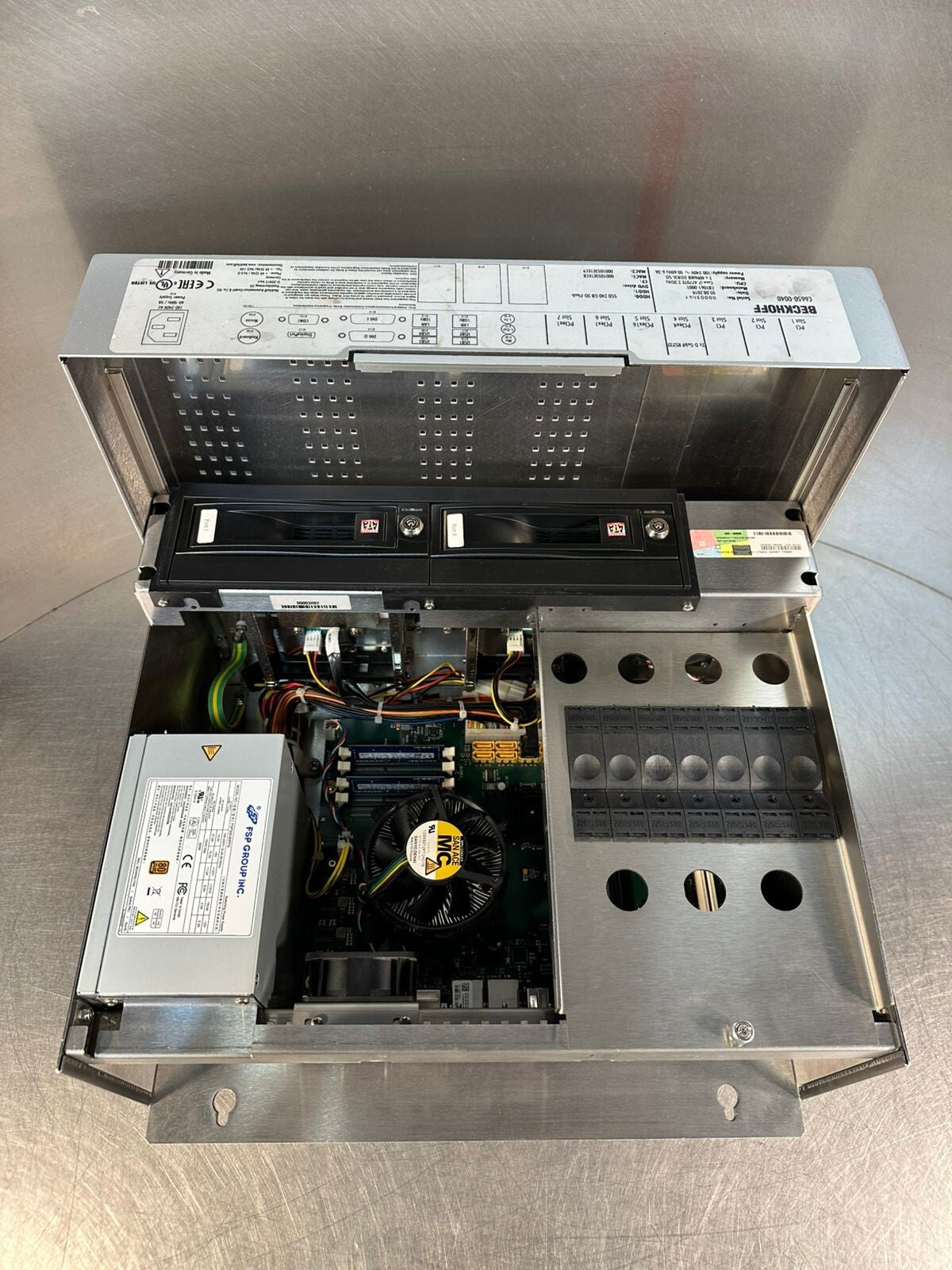 Beckhoff C6650-0040 Industrial PC Computer Interface Control Module (9.4.1)