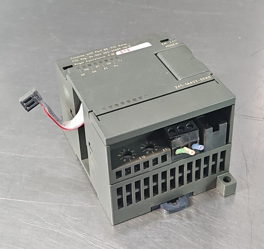 Siemens 6ES7 241-1AA22-0XA0  PLC Module                          (BIN643)