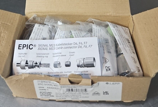 M23 D6 N7-1 Epic Signal Cable  box w/5                    (BIN234)