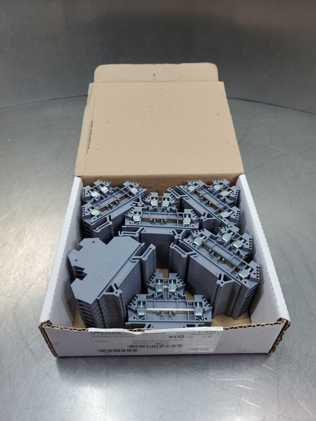 AUTOMATION DIRECT DN-D10 (EURO D4-2) DINnectors TERM BLOCK, Lot of 49.     4D-36