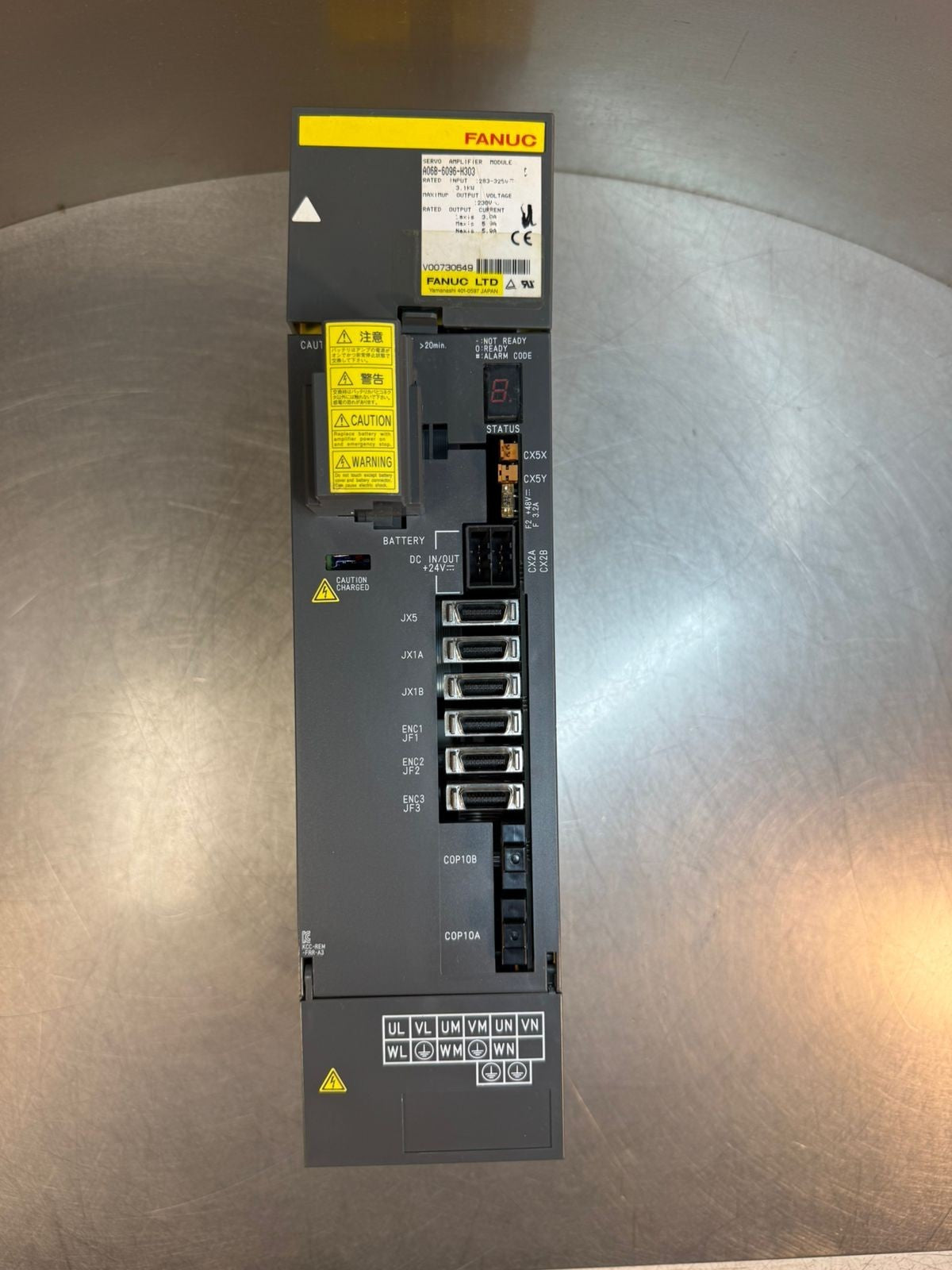 Fanuc A06B-6096-H303 3.1.KW                                        (8.5.8)