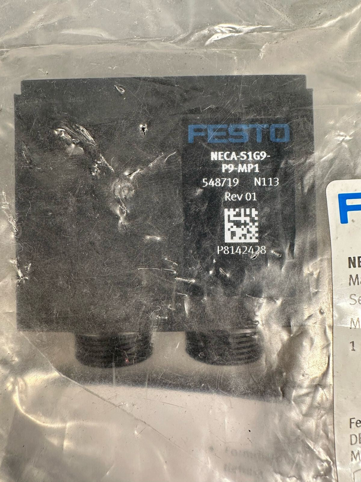 Festo NECA-S1G9-P9-MP1 Connector REV. 01                            (7.4.3)