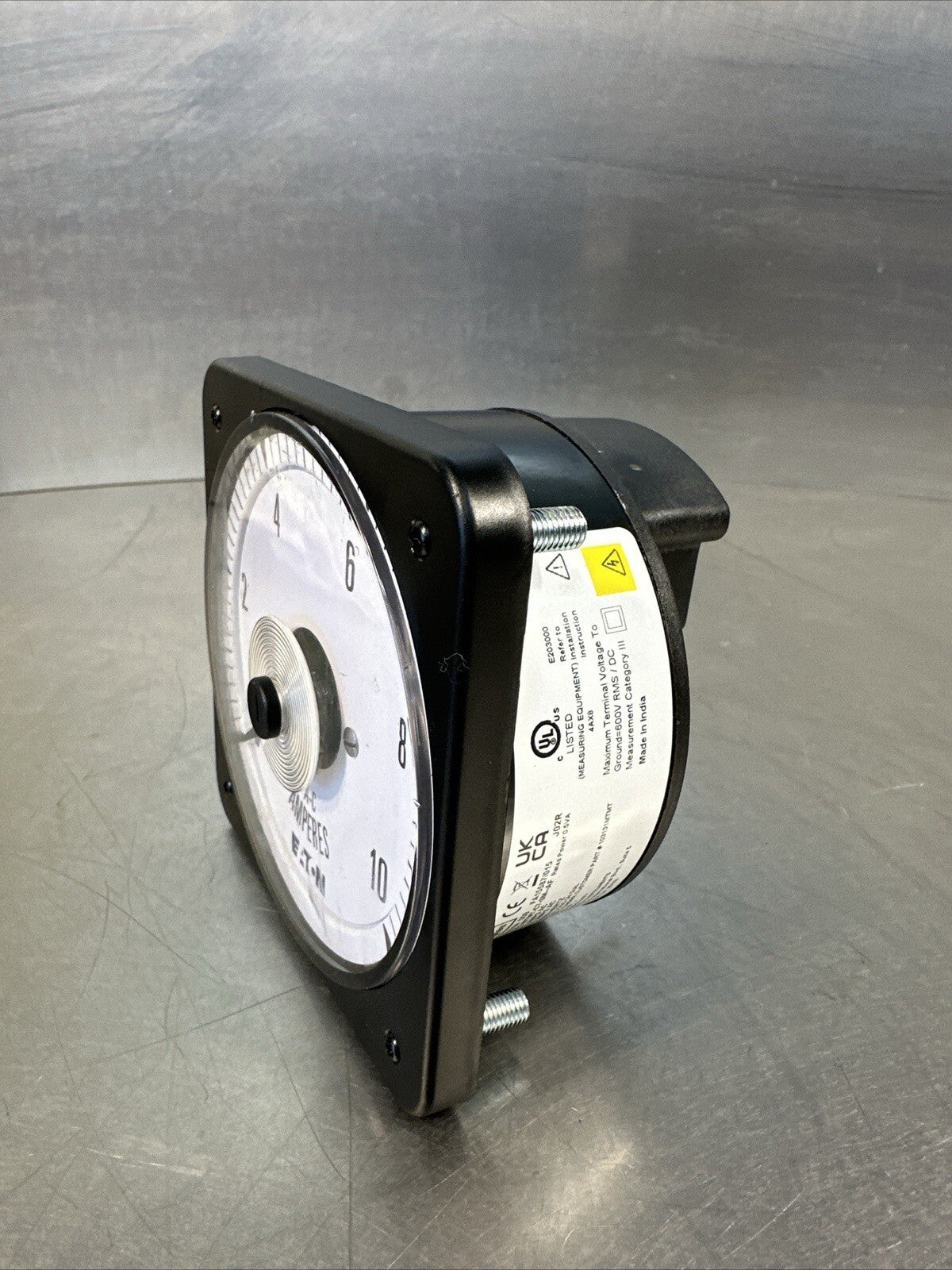 Eaton NNB 007-05FA-MTMT-C7-SM Energy Meters Amp Meter 0-10A 600V (BIN-1.3.4)