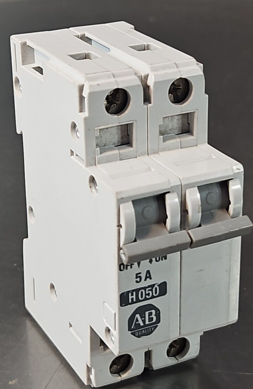 Allen-Bradley 1492-CB2 H 050 Series B Circuit Breaker 5A                 loc4A13