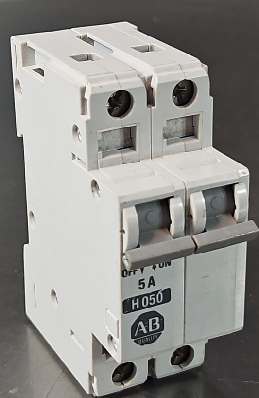 Allen-Bradley 1492-CB2 H 050 Series B Circuit Breaker 5A                 loc4A13