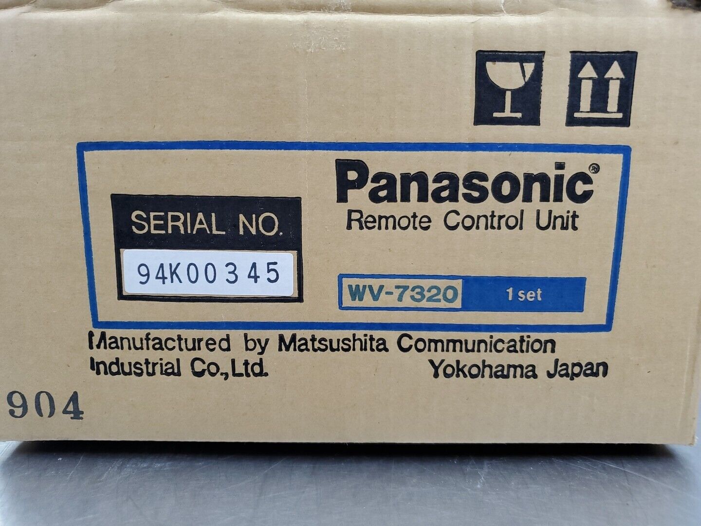 Panasonic WV-7320 Panning Head Remote Control Unit.                        5E-26