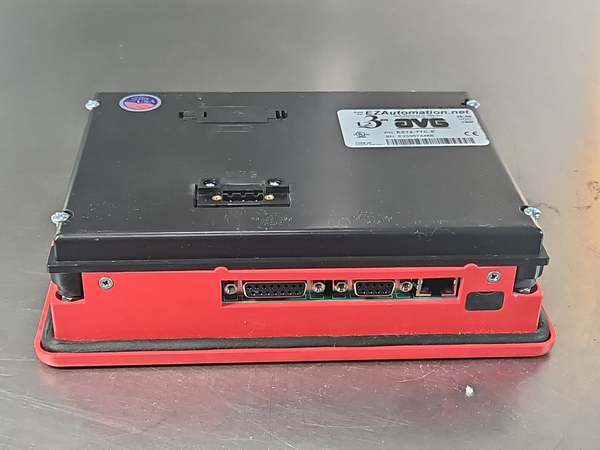 AVG EZAutomation  EZ12-T7C-E  Screen Interface Panel                    (BIN455)