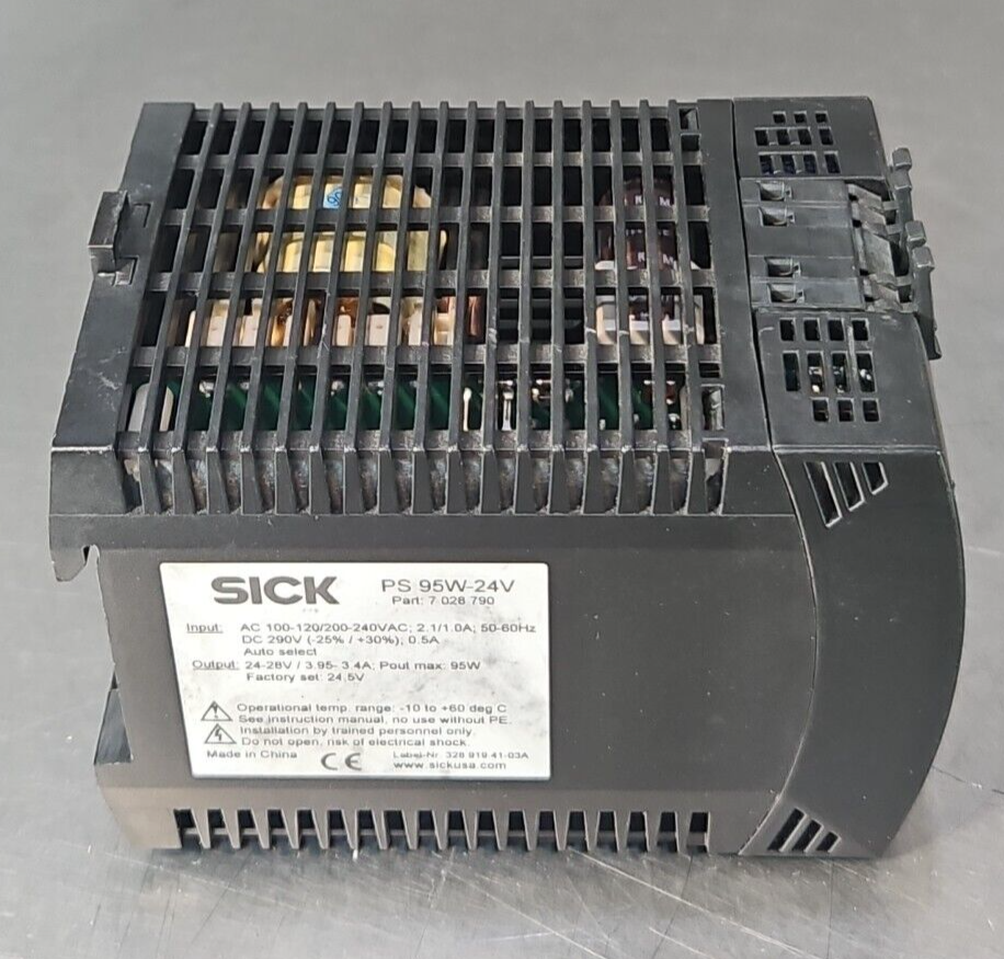 SICK  PS 95W-24V  Power Supply 24VDC 3.9A                                loc4A14
