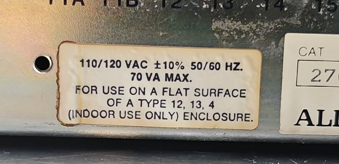 Allen Bradley 2706-B41J31 Ser D Operator Interface                       loc1C41