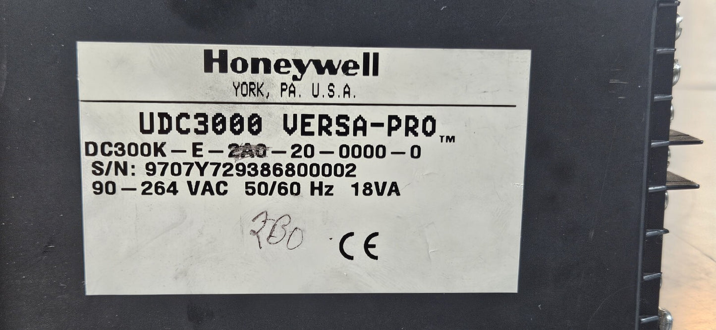 Honeywell UDC3000 Universal Digital Limit Controller                    (BIN642)