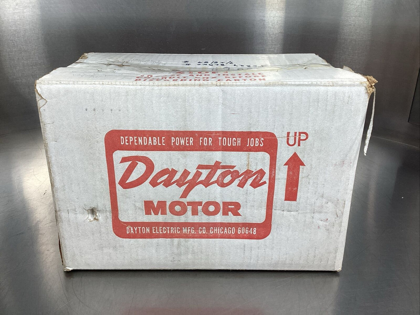 DAYTON  3N035  2HP ELECTRIC MOTOR 1740 RPM 145T FRAME 3 PHASE      1D