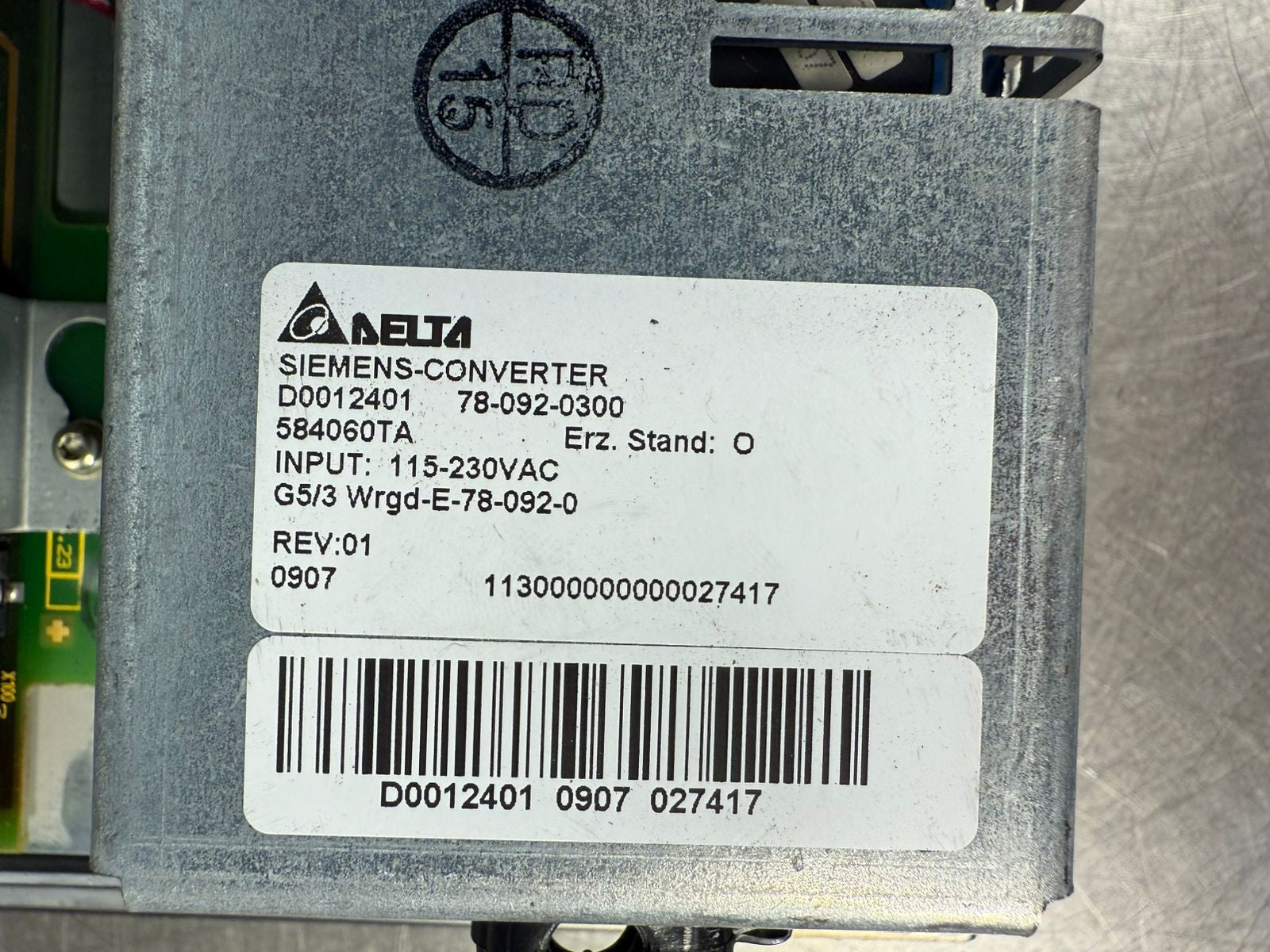 Siemens D0012401-78-092-0300 Sinunerik 840C + 6FC5147-0AA14-0AA2 (9.4.5)