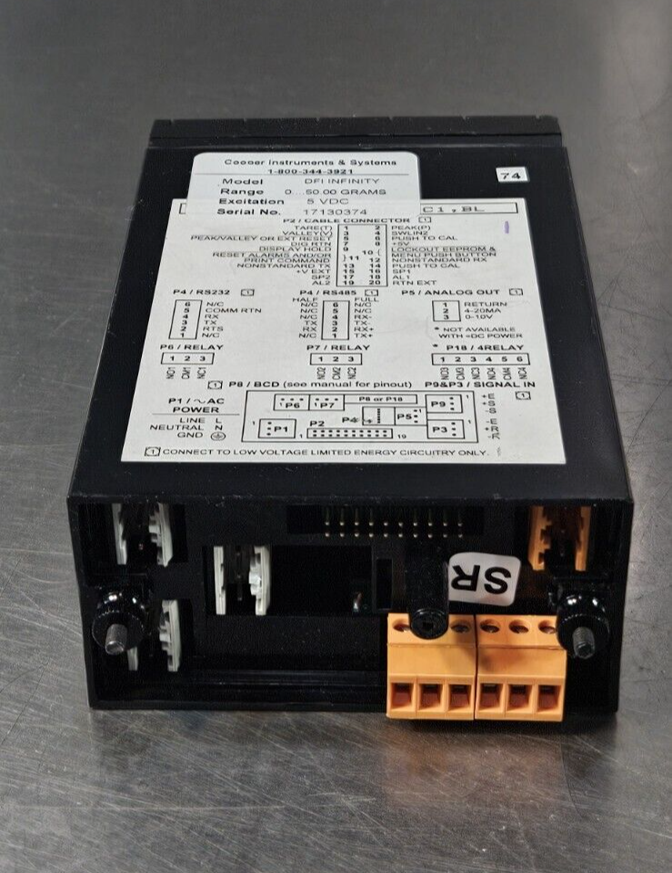 Cooper Instruments DFI Infinity Current Pressure Strain Digital Gauge   (BIN741)