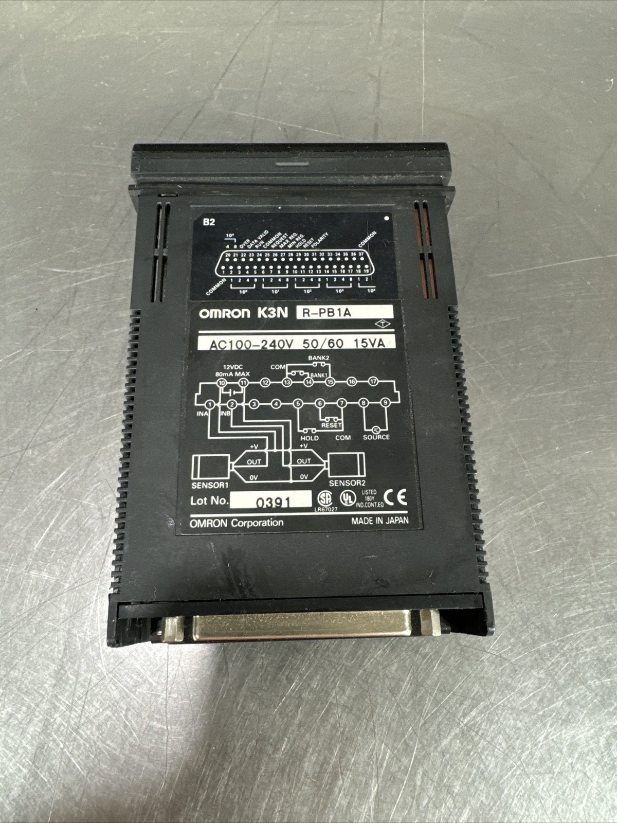 OMRON K3N R-PB1A 100-240VAC DISPLAY @3.3.5