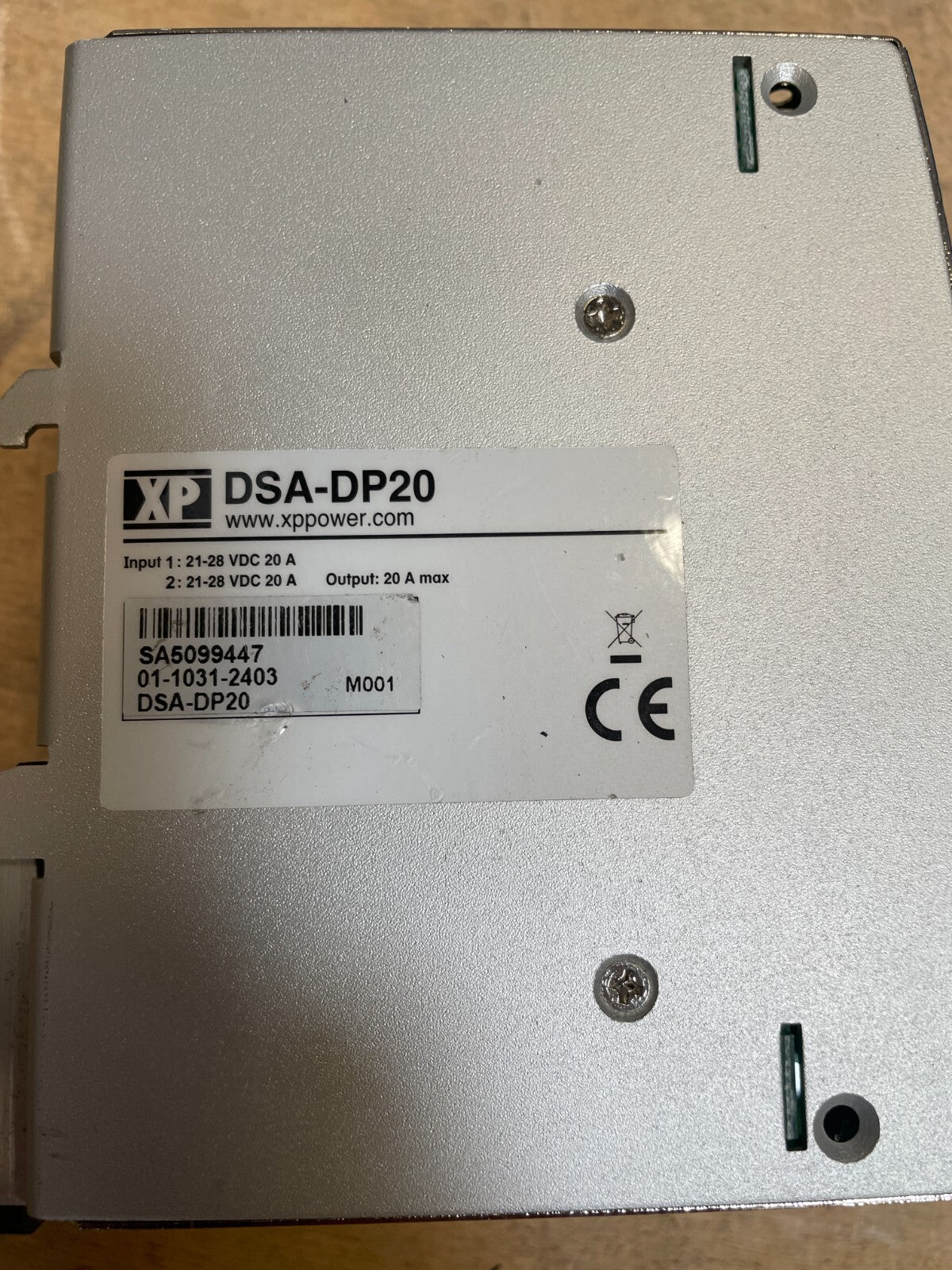 XP Power DSA-DP20 White AC/DC 20A DSA Series Power  Module(BIN 4.4.3)