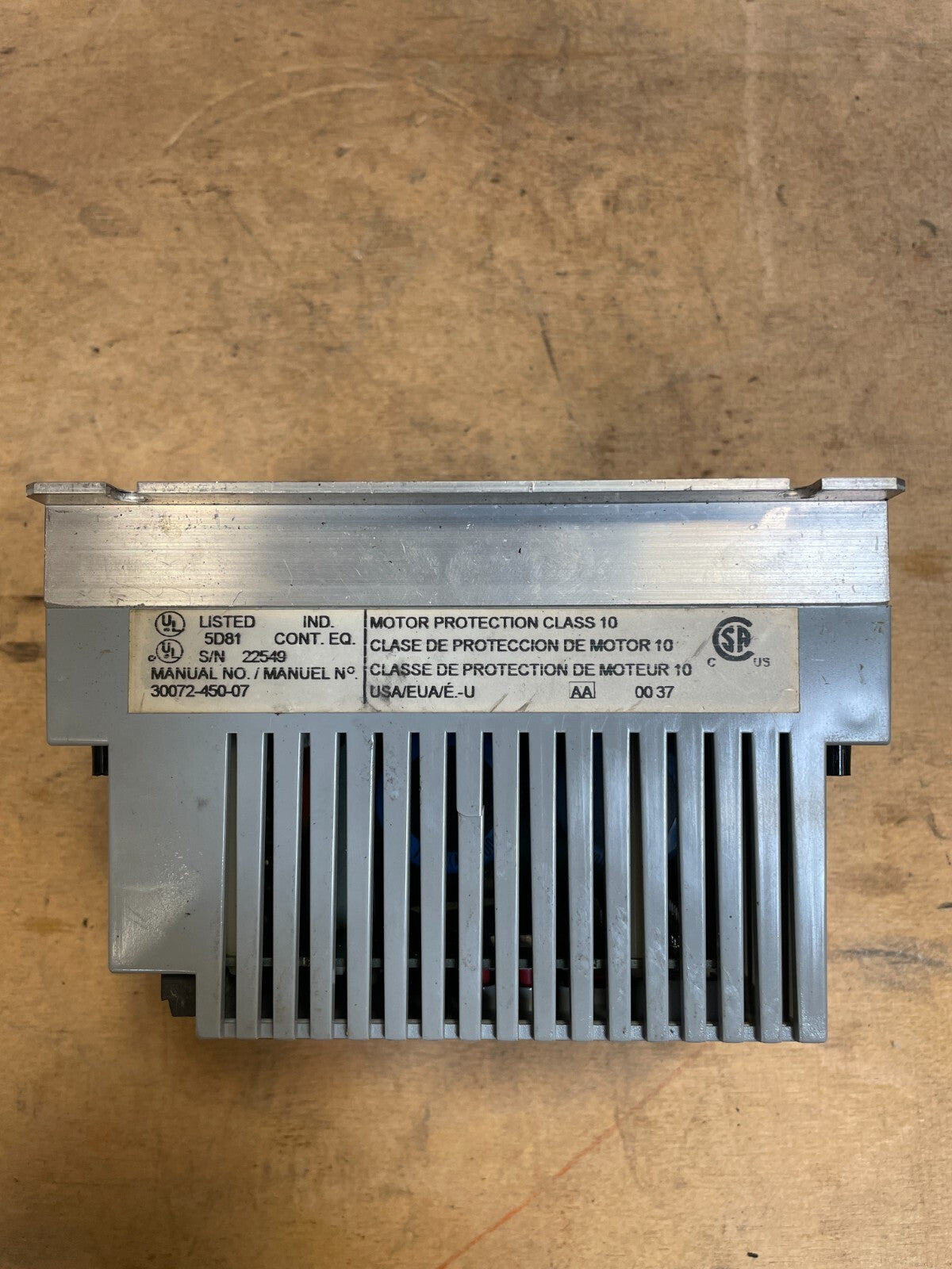 Square D VSD07 Black & Gray 2HP/0.3Kw 460 Volt Speed Drive Controller(BIN 4.4.3)