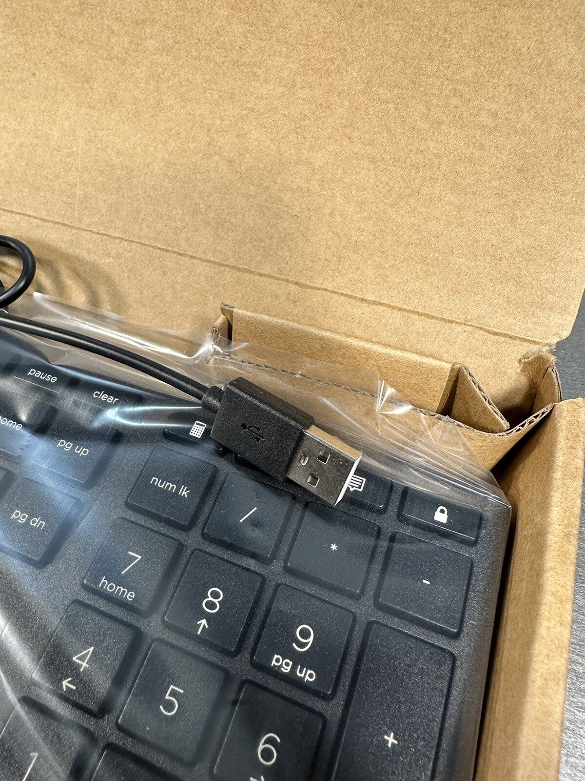 New HP Wired Desktop 320K Keyboard Wired Keyboard L96909-001 (BIN-1.3.4)
