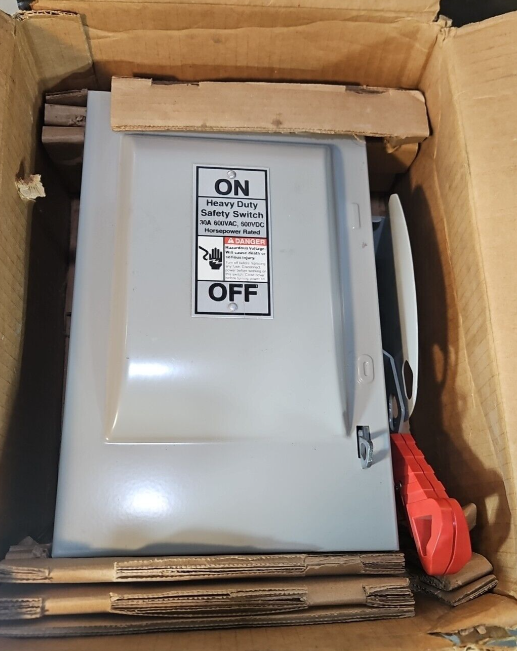 Siemens HNF261 Safety Switch 600VAC 30 Amps                             (BIN753)