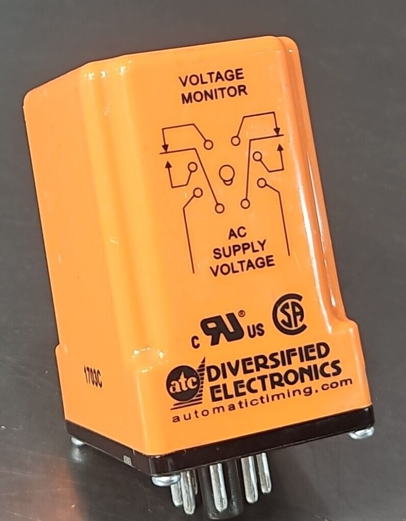 Atc Diversified Electronics UOA-240-AFA Voltage Monitor 240 VAC           loc4B9