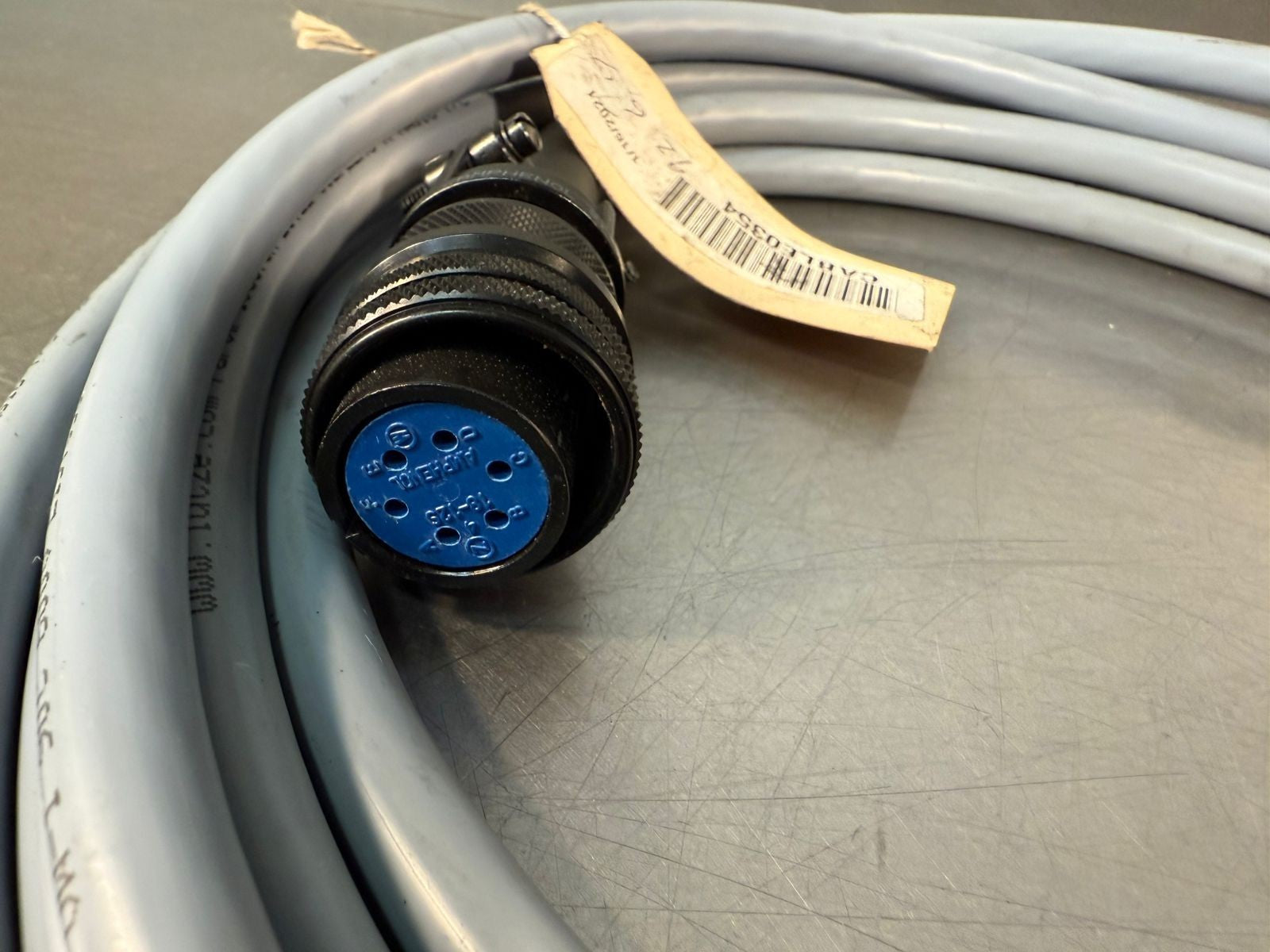 Amphenol Industrial MIL-DTL-5015 connector W/ Cable 0354      (4.5.5)